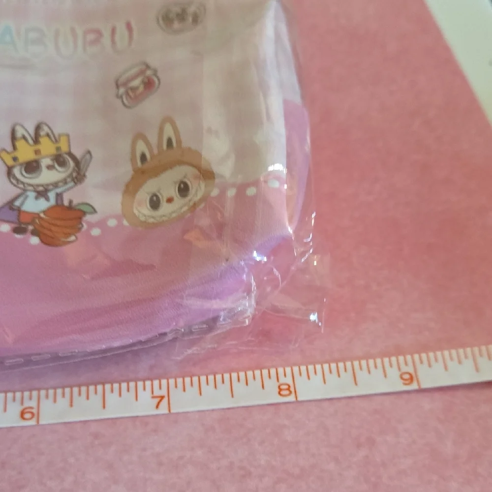 Pink Kids Labubu Inspired  Pouch - Picture 6 of 7